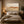 Terracotta Desert Dunes Abstract Wall Art styled in a living space
