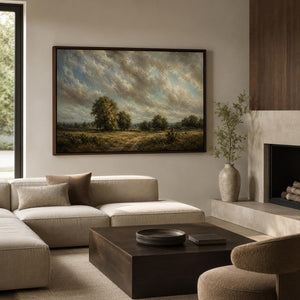 Vintage Countryside Landscape Art Print