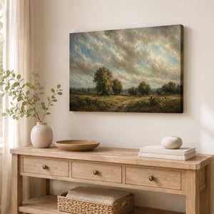 Vintage Countryside Landscape Art Print