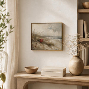 Vintage Framed Coastal Beach Wall Art