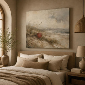 Vintage Framed Coastal Beach Wall Art