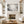 Weathered Gray Plaster Abstract Wall Art styled in a living space