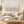 Willow in Fog Minimalist Landscape Wall Art styled in a living space